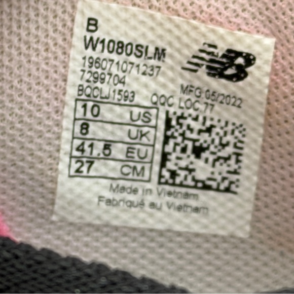 New Balance Fresh Foam X 1080 Unlaced Laceless Running Shoes Womens Size 10 B - Picture 13 of 13